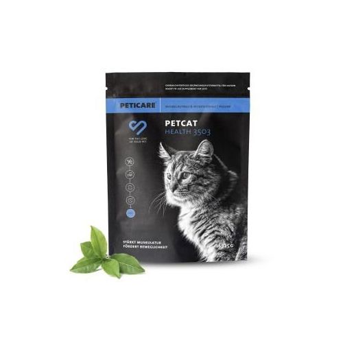 Peticare Muskulatur Pulver für Katzen, mit essenziellen Aminosäuren, Kollagen