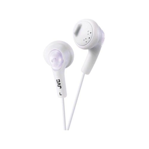 JVC In Ear Gumy Headphones. White