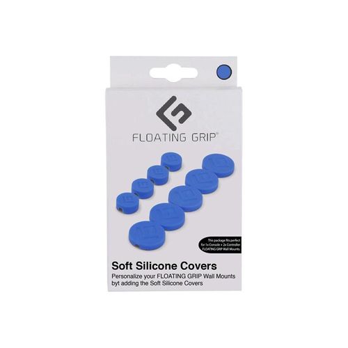 Floating Grip Wall Mount Covers (Blue) - Miscellaneous - Sony PlayStation 5