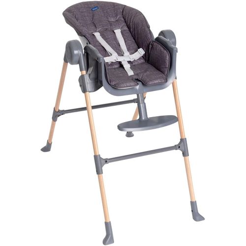 Chicco Hochstuhl »Polly Essential Coal«, mit Essbrett