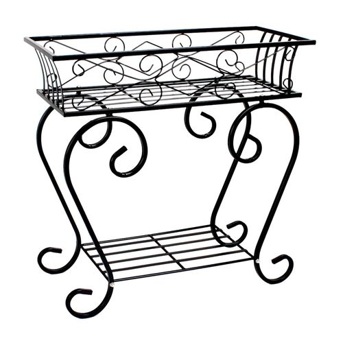 Pflanzständer Metall Blumenständer Blumenregal Outdoor Indoor Dekoration