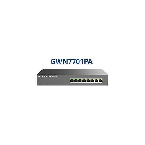 Grandstream GWN7700 Series GWN7701PA - Switch - unmanaged - 8 x 10/100/1000 (8 PoE)