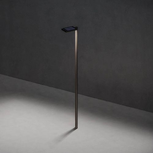 KLEWE LED-Solarleuchte LINK ohne Mast, anthrazit, IP65