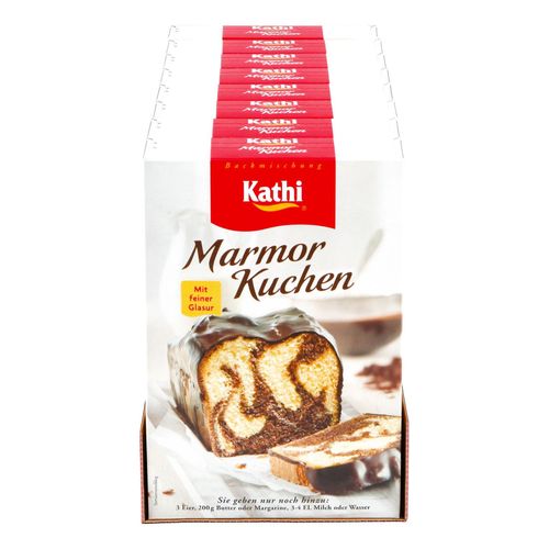 Kathi Backmischung Marmorkuchen 450 g, 8er Pack