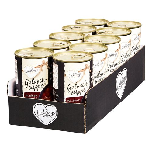 Lieblings Gulaschsuppe 480 ml, 10er Pack