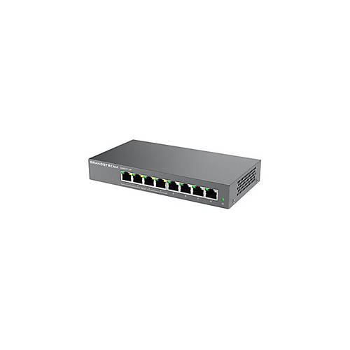 Grandstream GWN7711 Series GWN7711P - Switch - managed - 4 x 10/100/1000 (PoE) + 4 x 10/100/1000 - Desktop, wandmontierbar - PoE (60 W)