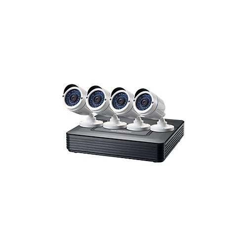 LevelOne DSK-8001 - DVR + Kamera(s) - verkabelt (LAN) - 8 Kanäle - 4 Kamera(s) - CMOS