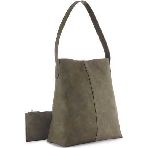 Vivance Shopper »Schultertasche«, (2 tlg.), mit kleiner Innentasche, Handtasche, Damentasche VEGAN