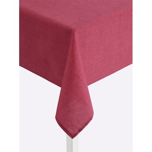 Tischdecke Gr. 5, lila (erika), B:130cm L:220cm, Tischdecken
