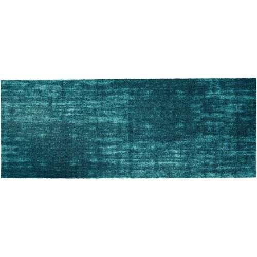 Fußmatte SALONLOEWE Gr. 2, blau (petrol), B:50cm H:7mm L:75cm, Polyamid, Kunstfaser, Teppiche
