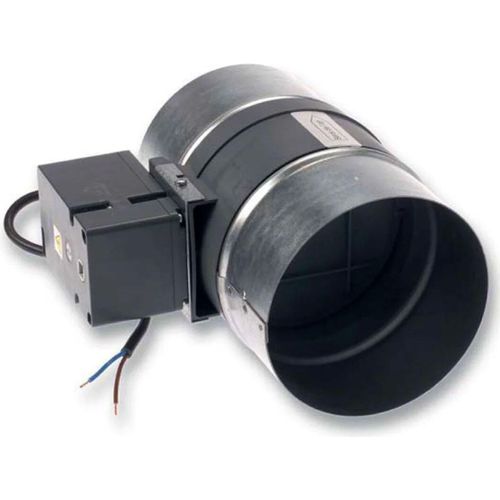 Zuluftklappe elektrisch ?200 mm (mit Servomotor) Energiespar-Klappe