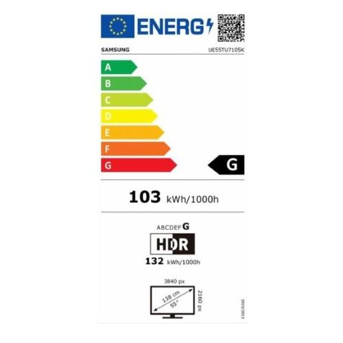 Smart TV Samsung UE55TU7105 55
