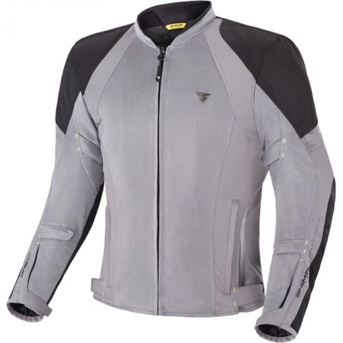 SHIMA Jet Wasserdichte Motorrad Textiljacke Farbe: Grau, Grösse: XL