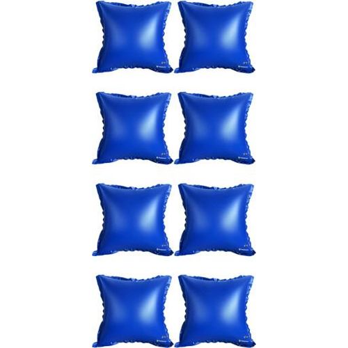 Veddelholzer 8 mal XXL 120 x 120 cm Luftkissen Poolkissen Winter zur Poolabdeckung. Perfektes Pool Zubehör Pool Wintermittel zur Pool Überdachung, Abdeckung im Winter und bei schlechtem Wetter