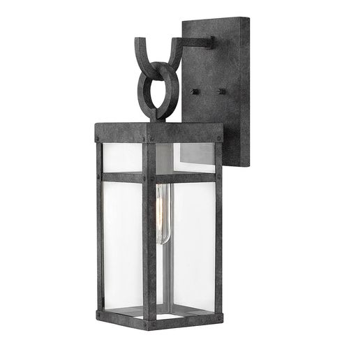 Porter Outdoor Wandleuchte Zink gealtert mittel Hinkley QN-PORTER-M-DZ