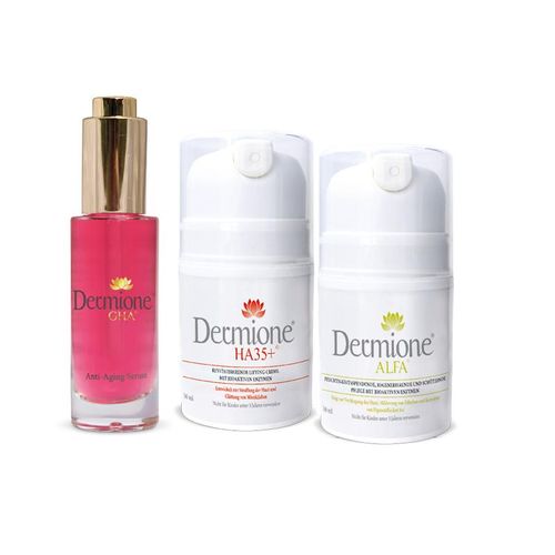 Dermione - Hautstraffung, Faltenreduktion und Hydratation der Haut