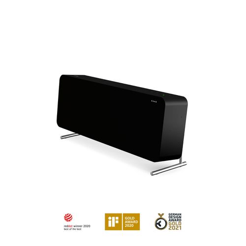 Braun Audio LE02 Stereolautsprecher, schwarz