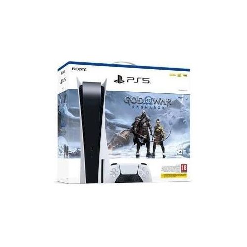 Sony PlayStation 5 + God of War: Ragnarok 825 GB WLAN Schwarz, Weiß SONY Produktfarbe: Schwarz, Weiß, Eingebauter Ethernet-Anschluss: Ja, Anzahl USB 3.2 Gen 1 (3.1 Gen 1) Typ-A Ports: 1, WLAN: Ja, Interne Speicherkapazität: 825 GB, Speichermedien: SSD, Bluetooth: Ja, Plattform: PlayStation 5, Anzahl HDMI-Anschlüsse: 1, Integriertes optisches Laufwerk: Ja, Anzahl enthaltener Controller: 1, Videospi