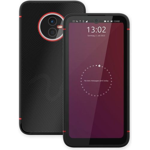 Volla Phone X23 Smartphone mit Ubuntu Touch – 6.1 Zoll, 128 GB Speicherplatz, 48 MP Kamera, austauschbare Batterie, IP68 staub- und wasserdicht