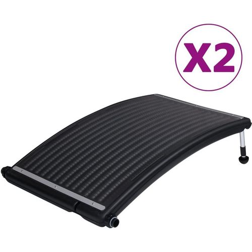 Gebogene Solar-Heizungen für Pool 2 Stk. 110x65 cm , Poolzubehör Design 2024