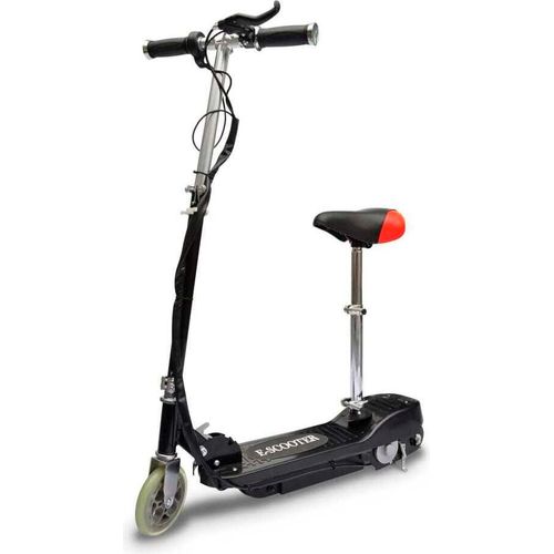E-Scooter mit Sitz 120 W Schwarz