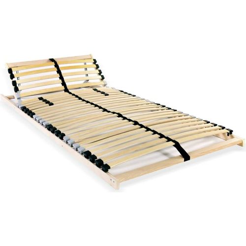 Lattenrost mit 28 Latten 7 Zonen 80x200 cm