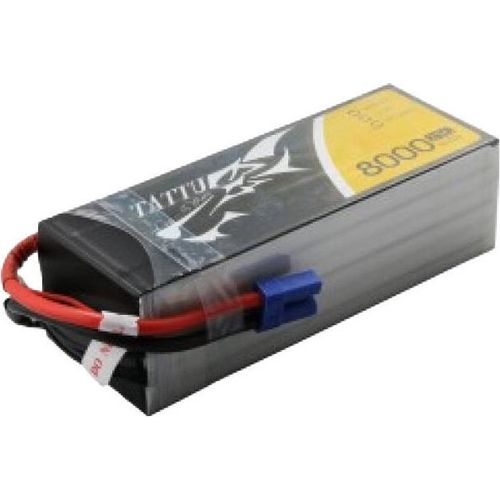 Tattu 8000 mAh 22,2 V 25C 6S1P Lipo-Akkupack mit EC5