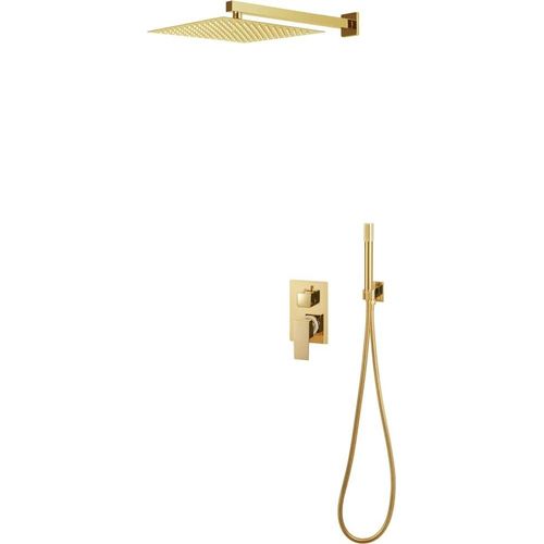 Duschsystem Edelstahl 201 Golden
