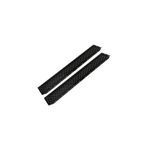 TRUTZHOLM Auffahrrampen 160 cm 400 kg Stahl schwarz gebördelt Verladerampe Qu...