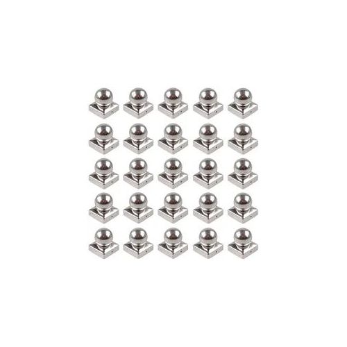 25x Pfostenkappe Abdeckkappe Edelstahl - Kupfer - verzinkt - Pyramide - Kugel... 121x121 mm Kupfer Kugel