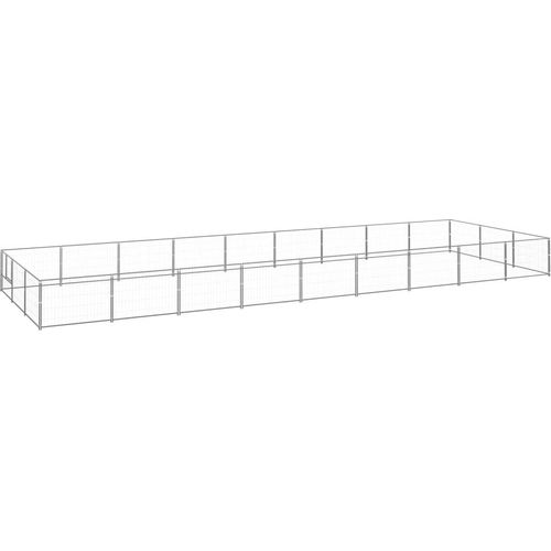 Hundezwinger Silbern 27 m² Stahl
