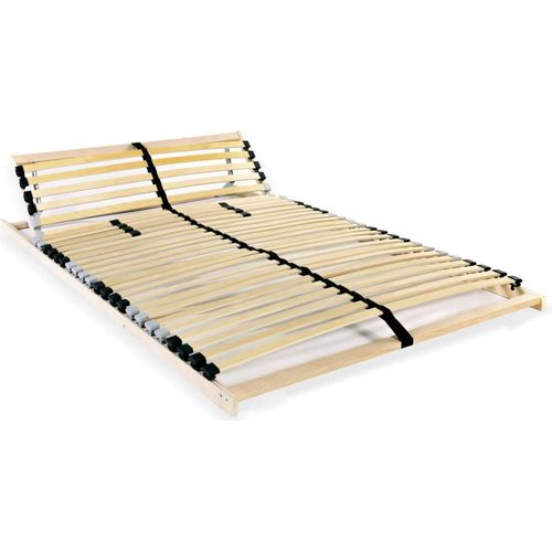 Lattenrost mit 28 Latten 7 Zonen 120x200 cm