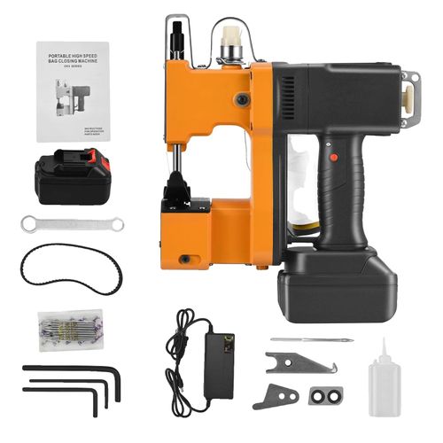 Akku-Nähmaschine für Taschen, Hochgeschwindigkeitsleistung, Vielseitige Materialkompatibilität, EU 220V