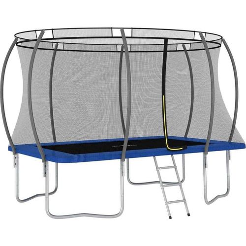 Trampolin-Set Rechteckig 335x244x90 cm 150 kg