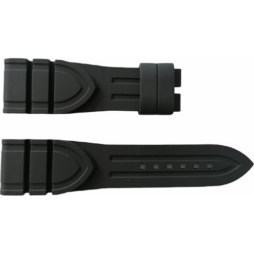 Tudor Black Noir Silikon-Gummiband 24/20mm 4188786