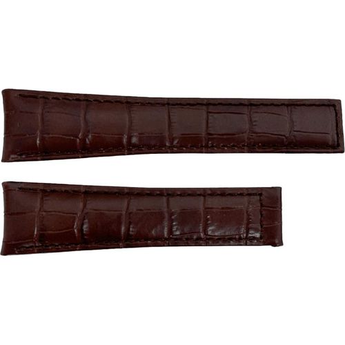 Neuer Tag Heuer Original Lederband, dunkelbraun 22mm