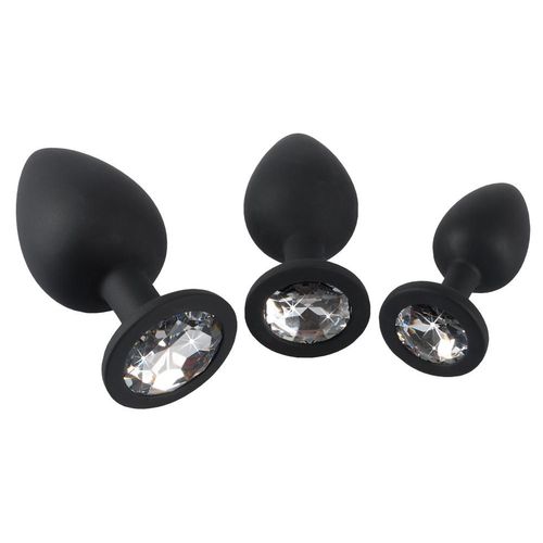 Analplug-Set, 3-teilig, verschiedene Größen