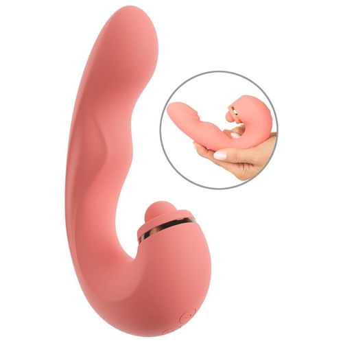 G-Punkt-Vibrator „be Impulsive“ mit pulsierender Klitoris-Kugel