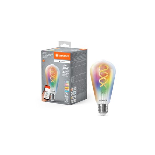 LED-Leuchtmittel »Ledvance Edison Multicolor 4.8W 827-865 E27«, E27