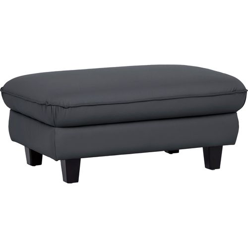 Hocker HOME AFFAIRE "Pilot", grau (fango), B:101cm H:46cm T:65cm, 100% Polyester, Feinstruktur: 75000 Scheuertouren, Struktur 35000 Scheuertouren, Microfaser 40000 Scheuertouren, Hocker, Hocker