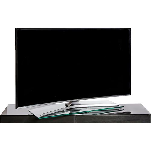 TV-Board JAHNKE, transparent (klarglas), B:90cm H:2,5cm T:38cm, Sideboards