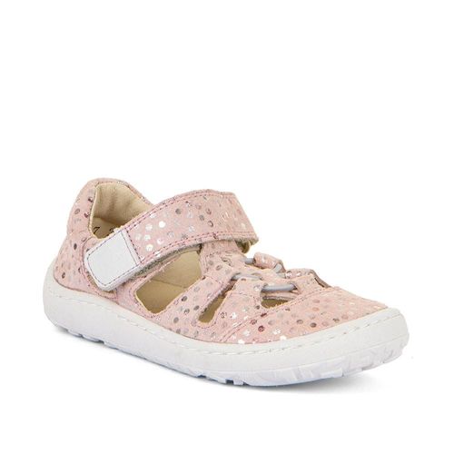 Sandale FRODDO, Kinder, Gr. 27, rosa, Leder, Glitzer, festlich, Schuhe