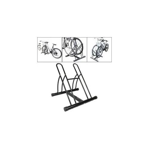 Fahrradständer für 2 Fahrräder DUO Räder Fahrrad Ständer Rad schwarz Twin