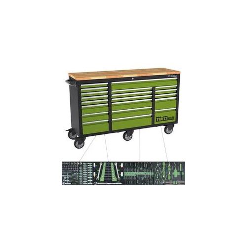 TRUTZHOLM Werkstattwagen Deluxe XXL 20 Schubladen inkl. 4 Schubladen 135 tlg....