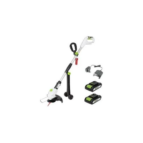 Akku Rasentrimmer 20V/2.0Ah mit 2 Akkus und Ladegerät Schnittkreisdurchmesser...