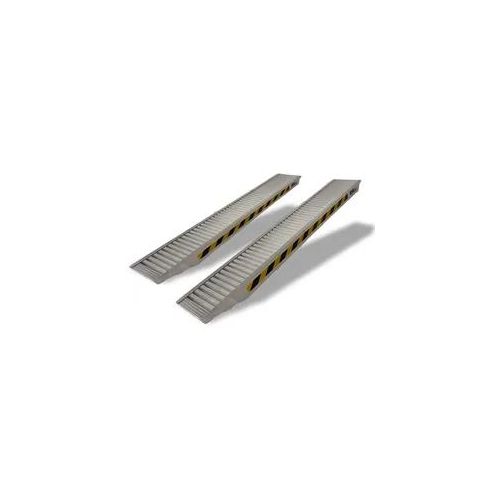 TRUTZHOLM 2 x Profi Schwerlastrampen 255 cm 3.300 kg Alu 30,5 cm Breite Rampe...
