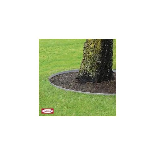 10 x bellissa Rasenkante Beeteinfassung Metall verzinkt 118x13cm 99680