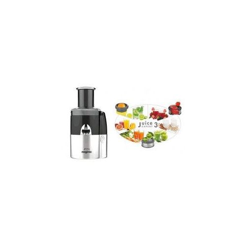 MAGIMIX Juice Expert 3 + Gemüseschneider Schwarz Chrom