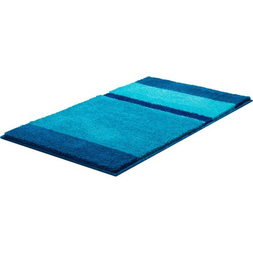 Badematte GRUND Gr. 2, blau (türkis), rechteckig (50cm x 60cm),, Badematten