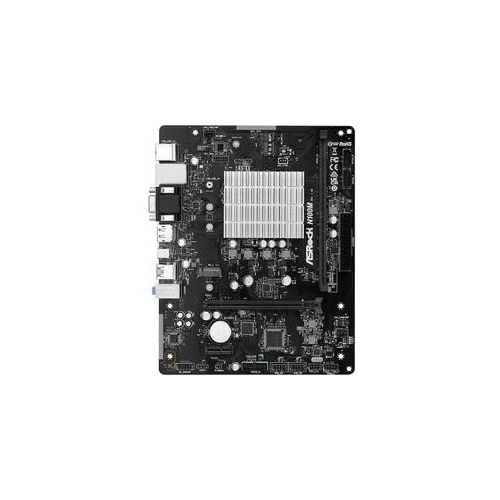 AsRock N100M (NA (integrated CPU), mATX), Mainboard